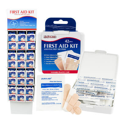FIRST AID KIT,42pcsIN CASE DSP