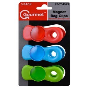Gourmet3pkChipClipMagnetAsst