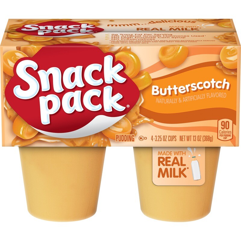 HuntsPuddngButterscotch4pk13oz#41903
