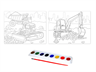 Krafty Kids Kit: 'DIY' Lil' Artist Watercolor Painting Set 2Asst/Pk
