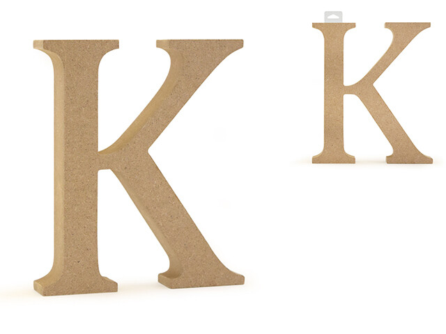 MC Wood Letters K
