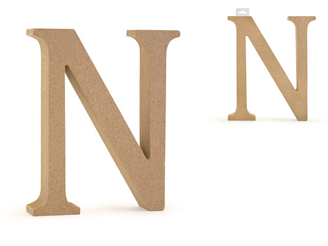 MC Wood Letters N