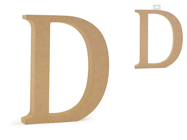 MC Wood Letters D