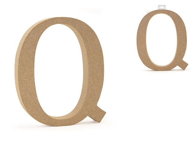 MC Wood Letters Q