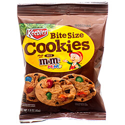 M&amp;M 1.6 OZ BITE SIZE COOKIES