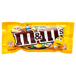 M&amp;M 1.74 OZ PEANUT CHOCOLATE