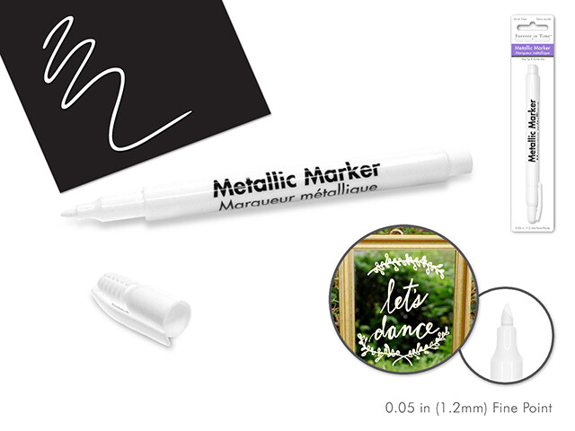 Metallic Marker: 1.2mm Fine Point m