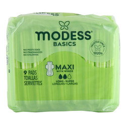 MODESS ULTRA THIN LONG PADS 9 CT