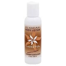 Moku Pua Lotion 2.3oz. Hawaian Sandalwood