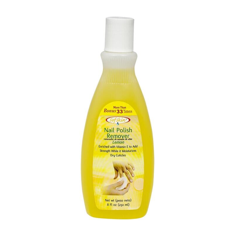 NAIL POLISH REMOVER,8oz LEMON
