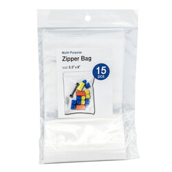 NUVALU ZIPPER BAG MULTI PURPOSE 5.5&quot; X 8&quot; #7