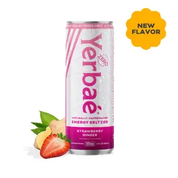 Yerbae Sparkling 12oz Strawberry Ginger