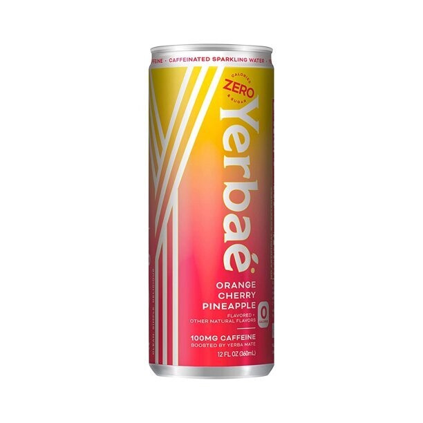 Yerbae Sparkling 12oz Orange Cherry Pineapple