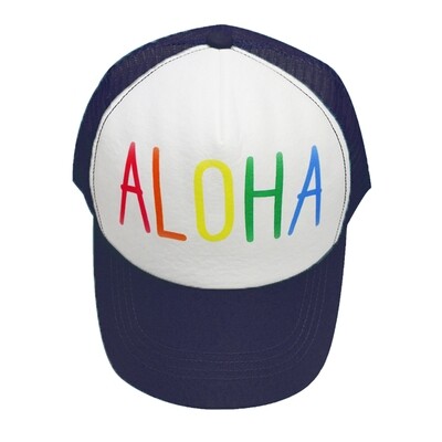 Aloha Hat Navy