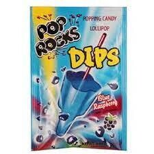 Pop Rocks Dips Blue Raspberry
