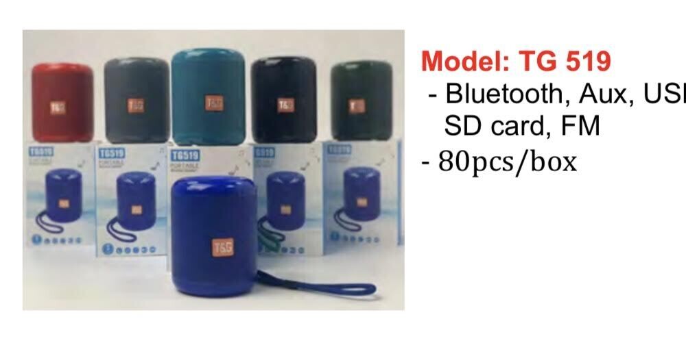 T&amp;G S Portable Speaker Wireless Bluetoith 519