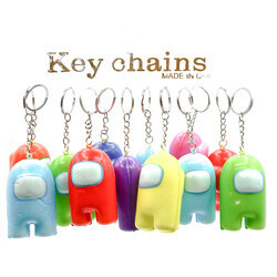 KEYCHAIN SQUISHY ASST AMONG US DESIGN