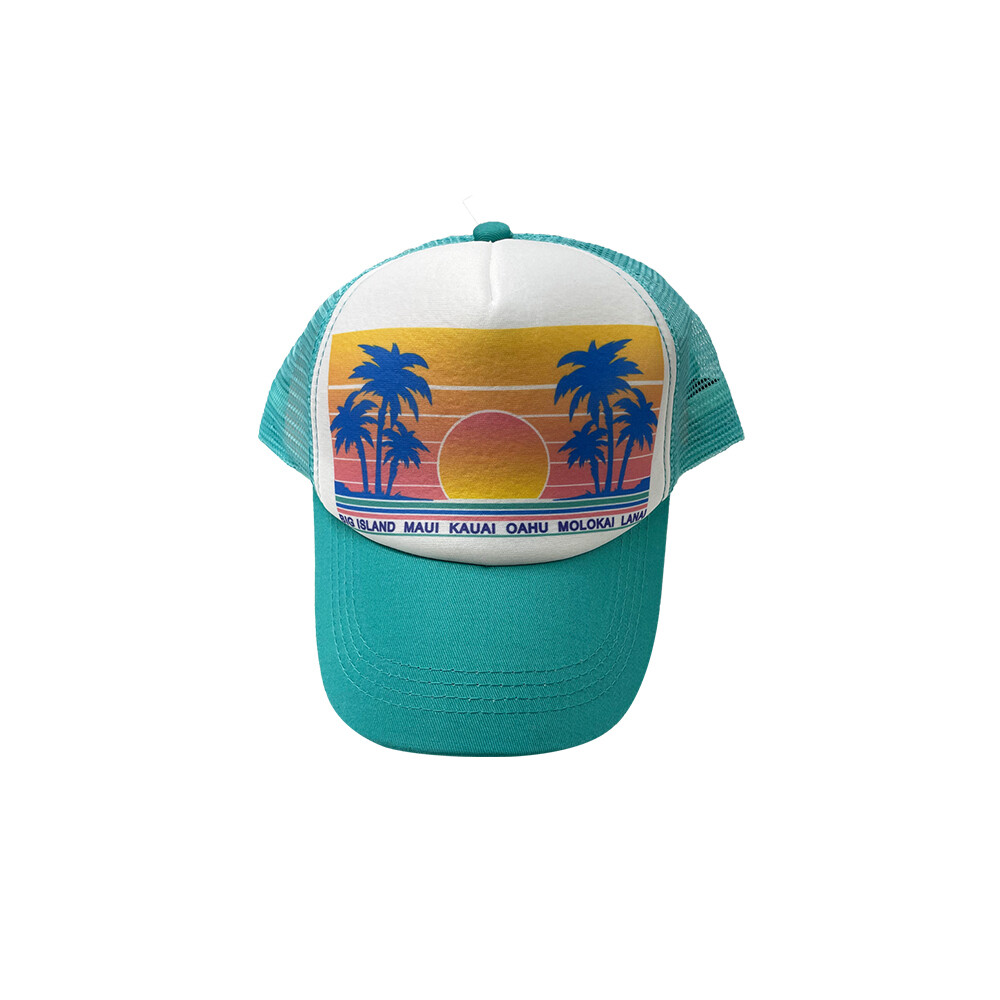 Sunset Islands Names Mint Hat