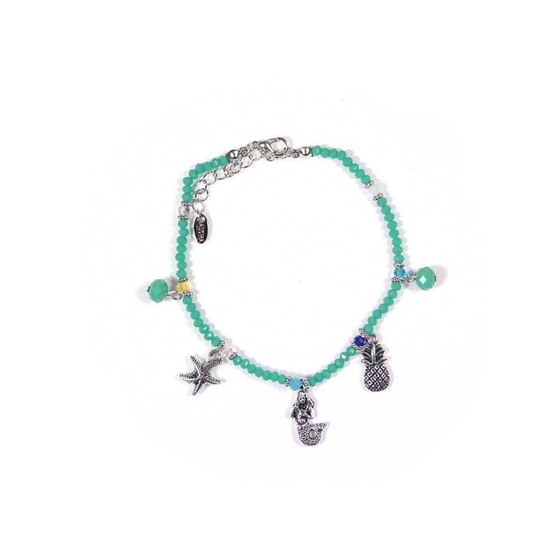IC JN6 1000 GRN ANKLET