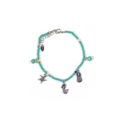 IC JN6 1000 GRN ANKLET