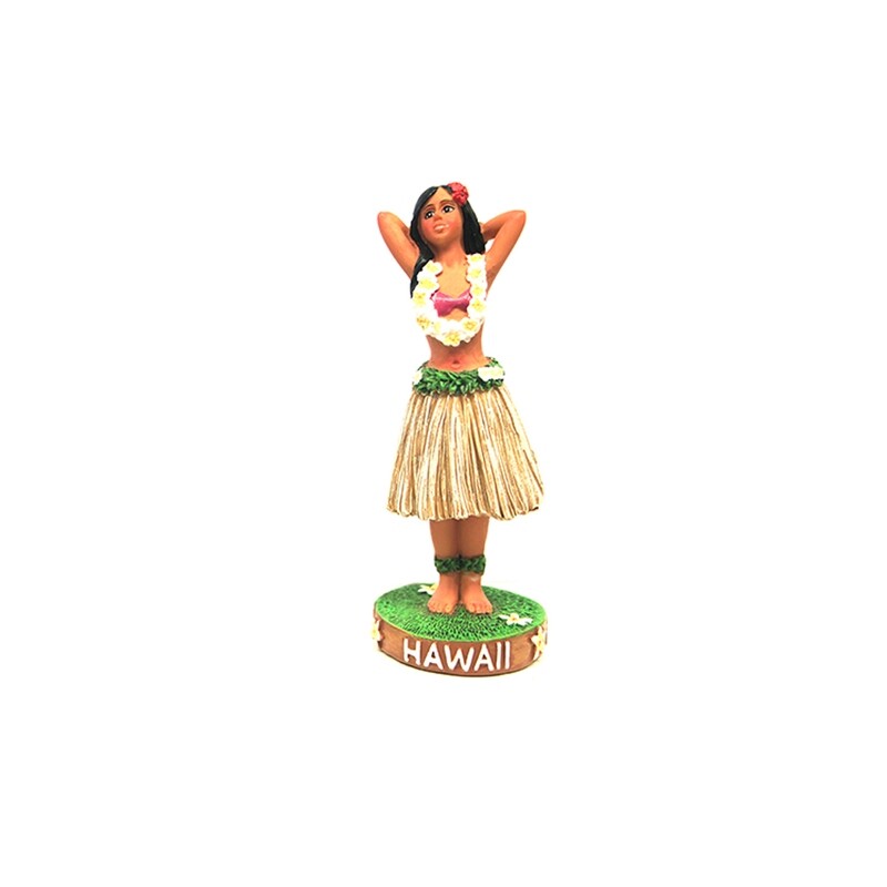 Dashboard Hula Girl Brown
