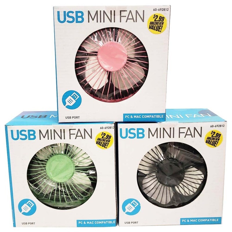 MiniFanDeskUSB/MetalAsstColors