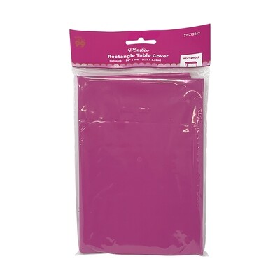 arty PG solid Table Cover Pink