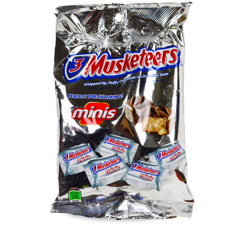 Mars 3 Musketeers
Peg Bag, 2.90oz