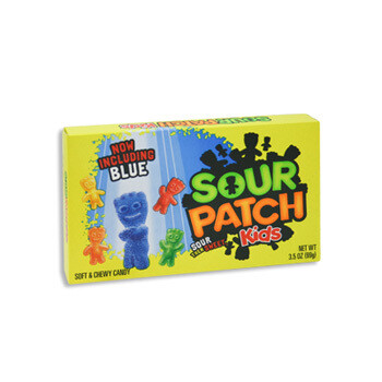 Sour Patch Candy
Sour then Sweet, Gummies, 3.5oz Box