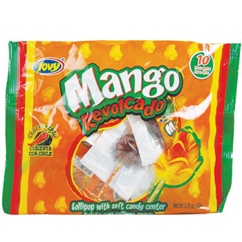 Jovy Mango Revolcado
Chili Covered Lollipop, 5.29oz