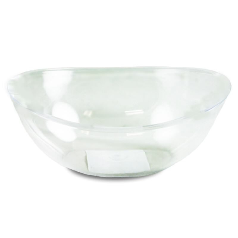 GourmetPlasticServingBowlOvalClear