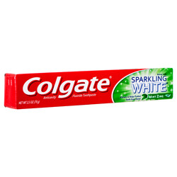 ColgateTpasteWhtSprkl2.5/4z