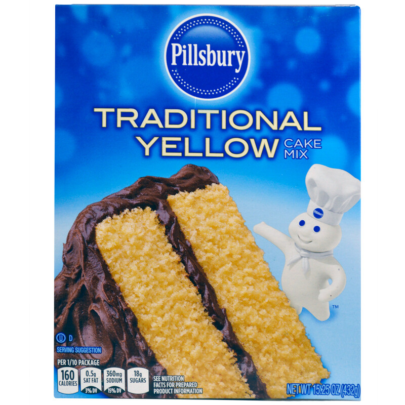 PillsburyTradYellwCakeMx15.25z