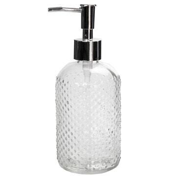 400ml Dimple &quot;Glass&quot; Bottle with Pump