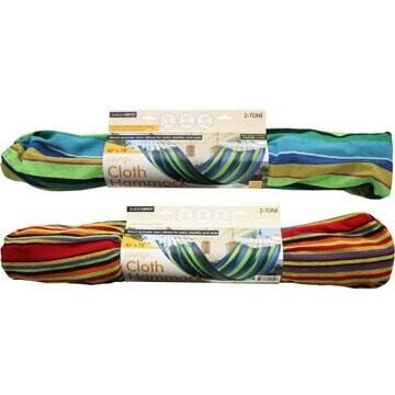 40&quot; x 78&quot; Double Cloth Stripe Large Hammock