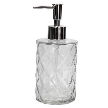 350ml Geometrical &quot;Glass&quot; Bottle with Pump