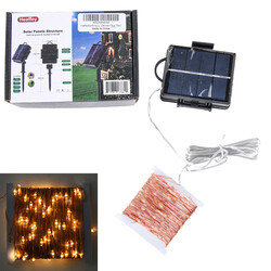 White Solar String Lights
