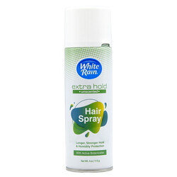 WHITE RAIN HAIR SPRAY UNSCENTED 4 OZ