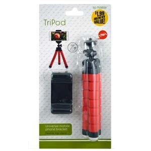 TripodW/PhnHolder17cmAsstColors#7056