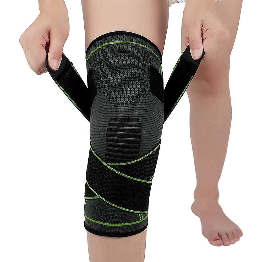COMPRESSION WRAP - KNEE W/ ADJUSTABLE STRAPS