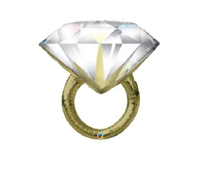37&quot; DIAMOND WEDDING RING (50)