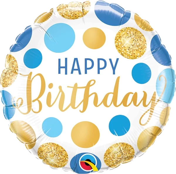 BALLOON QUALATEX 2SIDES MYLAR 18&quot;