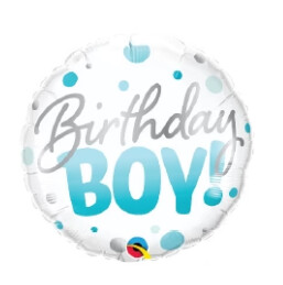 BALLOON QUALATEX 2SIDES MYLAR 18&quot;