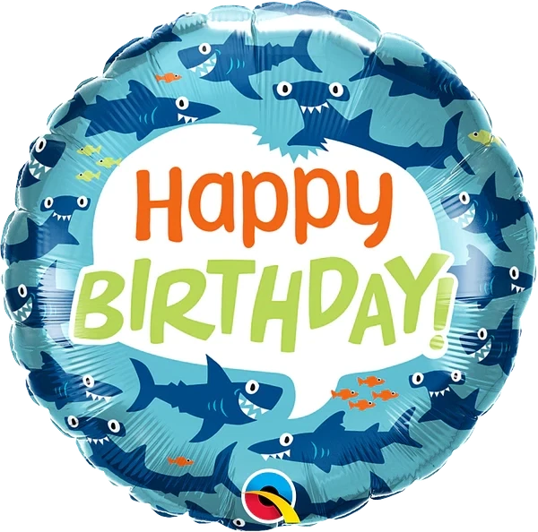 BALLOON QUALATEX 2SIDES MYLAR 18&quot;