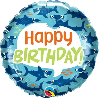 BALLOON QUALATEX 2SIDES MYLAR 18&quot;
