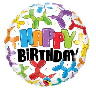 18&quot; 2SIDES PRINTED MYLAR BALLOON PACKAGED5 (50)