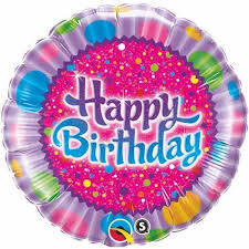 18&quot; 2SIDES PRINTED MYLAR BALLOON PACKAGED18 (50)