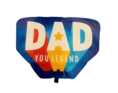 GIANT FOIL BALLOON, DAD LEGEND (50)