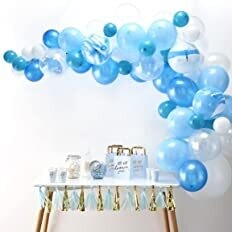 BALLOON GARLAND KIT, PASTEL BLUE
