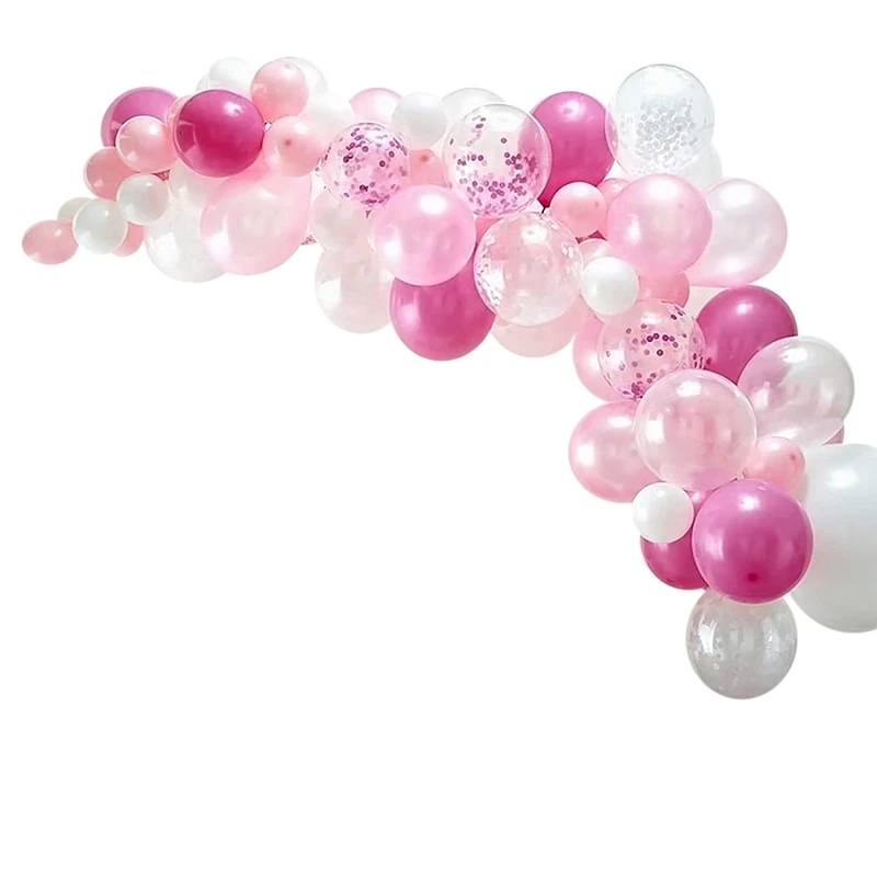 BALLOON GARLAND KIT, PASTEL PINK
